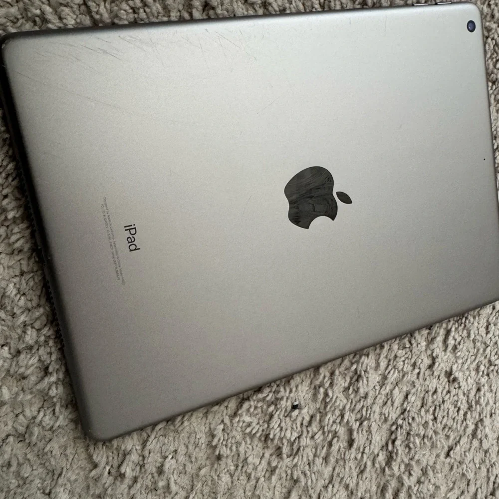 Apple Black iPad with Sleek Design and Thin Bezel